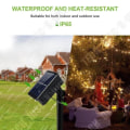 Miniatyrbillede 3 af 4: TD® Solarlampe Lyskæde 20m Udendørs, Have, Terrasse, Bryllup og Julefest Belysning Udendørs Accessory