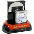 Pikkukuva 1 / 3: TELAKKAUSASEMA MIXED SATA-IDE-USB-eSATA+LUKUJA