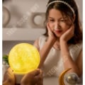 Miniatyrbillede 2 af 4: TD® Måne lampe 3D natlampe 3D måne projektionslampe måneskin børn belysning natlampe til dekoration