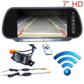 Miniatyrbild 1 av 4: TD® Wireless Backup Camera Kit bil Buss Truck back-kit 7" LCD-skärm + infraröd backkamera