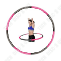 Miniatyrbild 2 av 4: TD® 8 sektioner viktad avtagbar skumbåge Hula-båge Träningsbåge diameter 100 cm