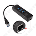 Miniatyrbillede 2 af 4: TD® USB 3.0 Adapter Hurtig Dataoverførsel forbindelse mellem enheder kompatibel høj stabil hastighed USB overførsel