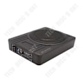 Miniatyrbillede 1 af 4: TD® Ultra-tynd 8 tommers bil subwoofer med ren bas Subwoofer 12V under sædet aluminium legering bil audio