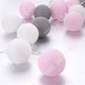 Miniatyrbild 3 av 4: TD® LED String Lights - 20 bomullstussar