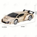 Miniatyrbillede 3 af 4: HTBE® Transformeret til en sportsvogn med et fedt udseende ved hjælp af trådløse fjernstyrede elektriske legetøj fra impressi