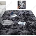 Miniatyrbillede 1 af 4: TD® Tapis tie-dye salon bordbordtæppe lange hårsoveværelse gulvtæppe fyldt med søde tæpper sengebordtæppe 160*230c