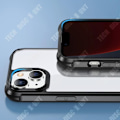 Pikkukuva 2 / 4: TD® Sopii iPhone 14:lle, neljän kulman iskunkestävä läpinäkyvä akryyli-PC + TPU suojakuori.