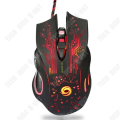Miniatyrbild 1 av 4: TD® USB Gaming Mus 6-knappar LED Optisk Professionell Pro Gamer Utrustning PC Laptop RGB Ljusstyrka Anpassningsbar och justerbar