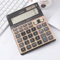 Miniatyrbillede 2 af 4: TD® Elektronisk lommeregner 202x152x45MM Klar skærm Stort display Talefunktion Skrivebords lommeregner Solarlommeregner
