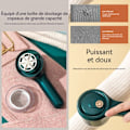 Miniatyrbild 3 av 4: Rasierer mot nupper - INN - Elektrisk - Oppladbar - Hode med 6 blader - Type C-kabel