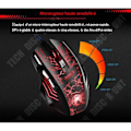 Miniatyrbillede 3 af 4: Spilmus - TD® - Kablet - 3200 dpi - 7 knapper - Ergonomisk med RGB lys