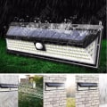 Miniatyrbillede 3 af 4: TD® 118 LED Solarlampe Udendørs Vandtæt IP65 Sollys med Fjernbetjening og Bevægelsessensor til Have Gårdhave
