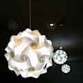 Miniatyrbillede 4 af 4: Abat-jour pendel INN® Diameter 30cm Let at samle Abat-jour DIY