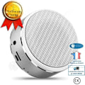 Pikkukuva 1 / 4: I® Bluetooth-kaiutin matkalla, ultra-kannettava auto - Kannettava kaiutin - Mobiilikaiutin - Hopeinen Bluetooth-kaiutin