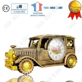Miniatyrbillede 1 af 4: TD® Multifunktionel kreativ klassisk moderne bordur med gammel bil, original timer, tid, visere, penneholder mont