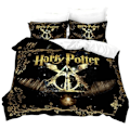 Pikkukuva 1 / 4: Peittoasu - TD® - Harry Potter - 1 henkilö - 140x200 cm - Monivärinen Flerfärgad
