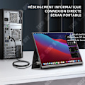 Pikkukuva 2 / 4: TD USB-kaapeli 2M HD 8K 60Hz matkapuhelimille ja tietokoneille PVC-kaapeli USB-C - USB-C kaapeli USB 3.0 Type-C kaapeli
