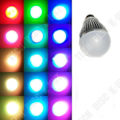 Miniatyrbild 2 av 4: TD® Bulb Lamp New E27 3W 16 Colors/ RGB LED Light Lamp Change + IR-fjärrkontroll Energisparande