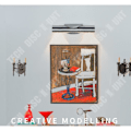 Miniatyrbillede 4 af 4: TD® LED Væglampe 2W belysning