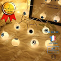 Miniatyrbild 1 av 4: TD® LED Halloween Ghost Festival String Lights - Dubbelsidiga Ghost Eyes - 3 meter 20 ljus