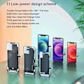 Miniatyrbillede 4 af 5: Fuldskærm - Tech Discount - iPhone 6 Plus - Sort - HD - Følsom
