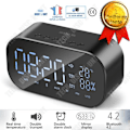 Miniatyrbild 1 av 4: TD® väckarklocka 1800 mAh Justerbar ljusstyrka Kan användas som Bluetooth-högtalare