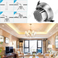Miniatyrbillede 2 af 4: TD® Lampe Lumière spot loftlygte lys design elegant projektor væglampe høj effekt praktisk hjem dekoration bea
