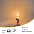 Miniatyrbillede 4 af 4: TD® 10 stk G9 Halogenpære 40W Varme Hvid 2800k-3000K Lampe 220V 230V Ny indendørs udendørs belysning