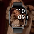 Miniatyrbild 2 av 4: Touch Screen Smart Watch Sport Vattentät Multifunktion Kroppsdetektion Bluetooth Call Dynamic Smartwatch