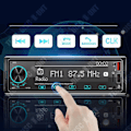 Miniatyrbillede 4 af 4: TD® Bilradio Bluetooth 2.5D touchscreen MP3-afspiller bilradio bluetooth bilplacering syv farver lys