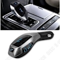 Miniatyrbillede 2 af 4: TD® FM Biltransmitter / Trådløs Bluetooth bilhåndfri-kit FM transmitter LCD MP3 afspiller Multifunktionslader