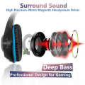 Miniatyrbild 2 av 4: Beexcellent GM-1 PS4 Gaming Headset - Basstereoljud med LED-spellampa - Ultralätt och ergonomisk design