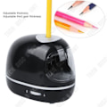 Miniatyrbillede 2 af 4: TD® Elektrisk blyantspidser blyantspidser til grundskoleelever automatisk blyantspidser blyantspidser penholder