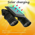 Miniatyrbillede 2 af 4: TD® LCC® LED Spotlight lampe Solaire uden Ledning PIR Bevægelsessensor 14 LEDs 150LM LED Landskabsprojektør Lampe - Sort