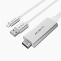 Miniatyrbillede 2 af 4: TD® MHL Micro USB til HDMI 1080P HD TV Adapter til Android Tablet iPhone USB engelsk stikkontakt lightning jack SIM kort