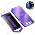 Miniatyrbillede 1 af 4: TD® Telefonbeskyttelsesfilm med skraldespand-design til iPhone 15 Plus, hærdet anti-spion film til mobiltelefon.