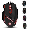 Miniatyrbillede 1 af 4: Souris Gaming - T90 - Kablet - 6 Justerbare DPI - 8 Knapper - 6 LED Farve Muligheder