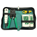 Miniatyrbillede 3 af 4: 5 Pcs-Netværk Ethernet Kabel Tester Rj45 Kit Afbitning Værktøjer Til Crimpning Punch Down Rj11 Cat6 Kabel Detektor Xxm8 #