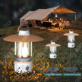 Miniatyrbild 4 av 4: TD® Portable Atmosphere Emergency Rechargeable Retro Portable Stand Camping Light