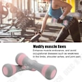 Miniatyrbild 4 av 4: TD®Hantlar Damer Hem Fitness Små hantlar Justerbara vikter Viktminskning Utrustning för att forma muskler 1-4 kg