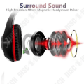 Miniatyrbillede 1 af 4: Gaming headset til PS4 Xbox One - TD® - Støjdæmpende mikrofon - LED lampe - Stereo bas - Volume kontrol - Justerbar mikrofon