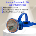 Pikkukuva 2 / 4: Otsalamppu - TD® - Type-C lataus - LED - Induktio - Kevyt ja käytännöllinen