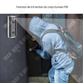 Miniatyrbild 4 av 4: TD® trådlös videodörrklocka Fjärrkontroll Villaskärm Röstintercom Smart WiFi HD Night Vision Infraröd avkänning
