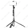 Miniatyrbillede 1 af 4: TD® Selfie stativ alt-i-en GO PRO selfie-stang telefon kameravideo 360 graders livestreaming