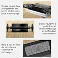 Miniatyrbild 2 av 4: TD® Home Sweep Sladdlös Home Broom Big Power Snabb Ren Damm Rengöring Dammsug Hushållsmanual