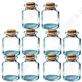Pikkukuva 2 / 4: TD® 10 kappaletta 5ml Pikkupullot Lasi Pullot Korkki Korkki Kirkas