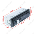Miniatyrbillede 4 af 4: TD® Bluetooth bilradio 12V universel til bil MP3-afspiller med Bluetooth, der understøtter TF-kort og U-disk FM-bilradio sort
