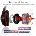 Miniatyrbillede 2 af 4: Gaming headset TD® PS4 Xbox One med støjreducerende mikrofon LED lys stereo bas volumenkontrol høj kvalitet