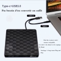 Miniatyrbillede 2 af 4: DVD-brænder - INN - Type-C3.0 - USB 3.0 - Kompatibel med CD/DVD - Bærbar og let