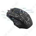 Miniatyrbillede 4 af 4: TD® Gaming Mus design RGB design 7 knapper dpi daglig komfort Gaming mus LOL tilpasselig kompatibilitet mus